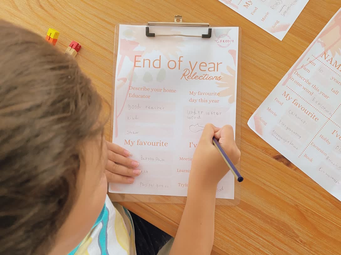 End of year printable pack. Freely Homeschool Planner App